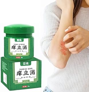 1 pcs crème contre l'eczéma et le psoriasis, baume de traitement pour le corps, crème contre le psoriasis soulage la peau sèche, les démangeaisons, les morsures, les éruptions cutanées, la peau irritée, crème anti-démangeaisons naturelle à base de plantes, hydratant. Le meilleur rapport qualité-prix du web sénégalais sur Diaytar