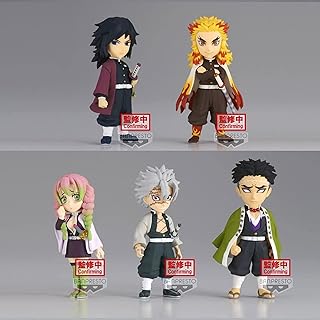 Bandai demon slayer kimetsu no yaiba vol. 5 figurine de collection mondiale, multicolore