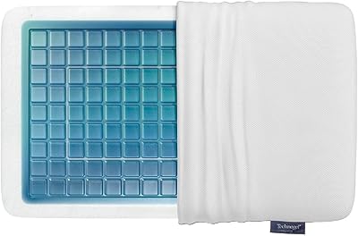 Oreiller de soutien cervical en gel de luxe techno gel pixel tg-pil-ed14