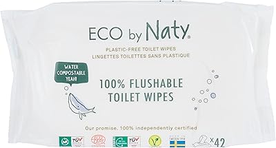 Papier toilette jetable eco by natty, 42 feuilles