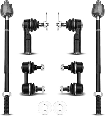 A - kit de suspension avant 6 pièces de qualité supérieure, biellette