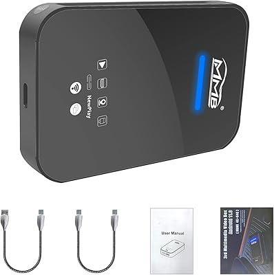 Dongle carplay sans fil android 9.0 ai box compatible avec audi