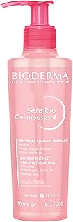 Bioderma sensibio gel moussant nettoyant micellaire apaise les peaux sensibles, 200 ml