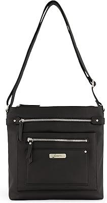 Grand sac à bandoulière rosetti zuma porte-monnaie en simili cuir réglable