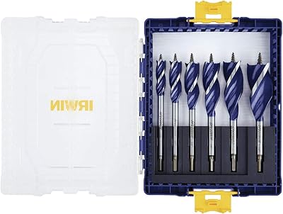Jeu de forets à bois irwin speedbor 6 pièces. (iwax236pc)