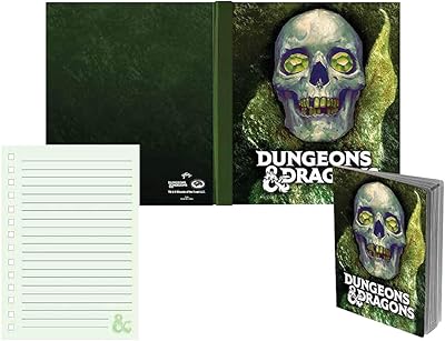 عمل فني مطبوع عليه dungeons and dragons mongeons monstor، غطاء مفكرة ، 6