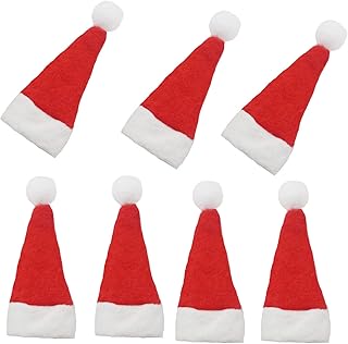 Mini chapeaux de père noël, 20 pièces de mini chapeaux de père noël
