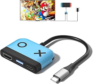 Switch dock pour nintendo switch station d'accueil portable avec port tv