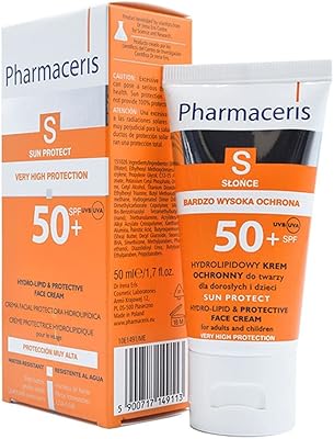 Crème visage hydrolipidique pharmaceris spf 50 plus ml