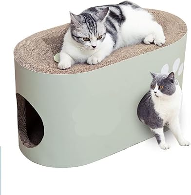 Planche à gratter en carton pour chat jouet patte de bol