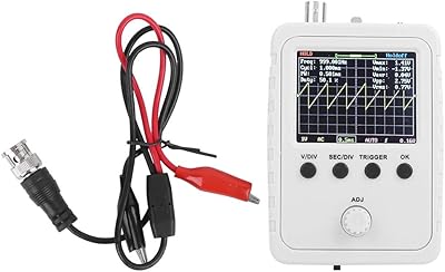 Oscilloscope numérique portable facile à installer fonction de stockage d'onde clé 5mv-div-20mv-div