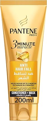 Après-shampoing anti-chute pantene pro-v 3 minute miracle pour cheveux fins et fragiles 200