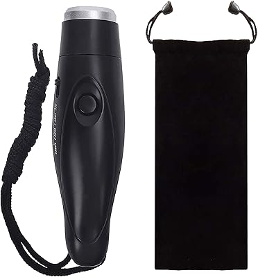 Sifflet électronique pour entraîneurs d'arbitres, sifflet électrique à haut volume avec lanière