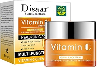 Crème hydratante multifonctionnelle à la vitamine c et à l'acide hyaluronique disaar beauty