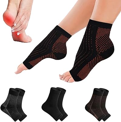3 paires de chaussettes thérapeutiques sweet seven pour soulager et soutenir la douleur