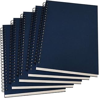 Cahier journal à spirale a5 papier épais 100 g m2 et couverture kraft