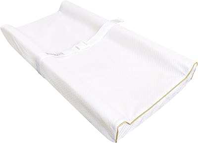 Matelas à langer imperméable biologique moon avec housse facile à nettoyer et sangle