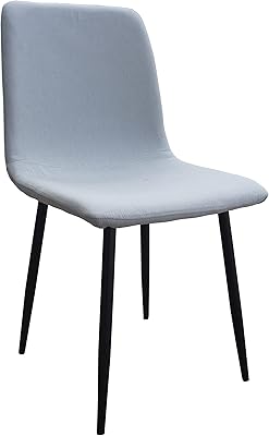 Mahmayi hydc058 chaise de salle à manger en tissu, chaises d'appoint de salon