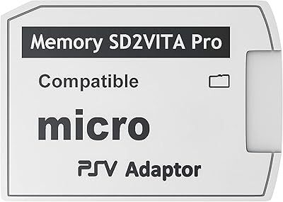 Adaptateur de carte mémoire micro sd skywin sd2vita ps vita compatible avec 1000-2000