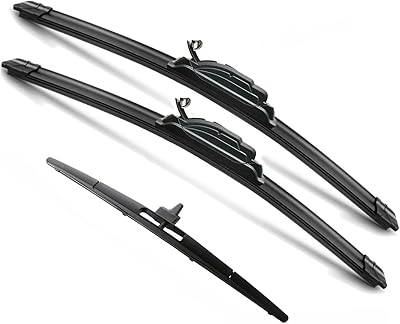 3 balais d'essuie-glace de rechange justcar pour honda pilot 2009-2015 balais