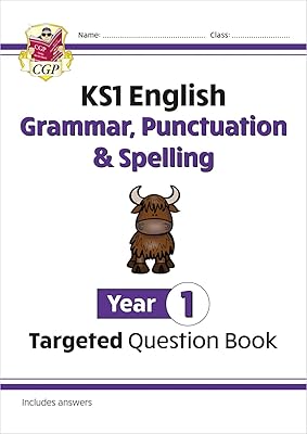 Livre de questions ciblées en anglais ks1 : grammaire, ponctuation et orthographe