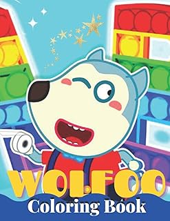 Livre de coloriage wolfoo : amusant pour les enfants, cadeau incroyable pour tous