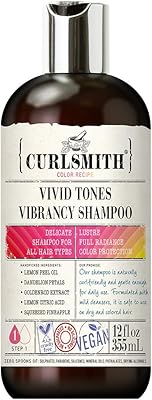 Curlsmith vivid color shampoo shampoing végétalien pour tous types de cheveux