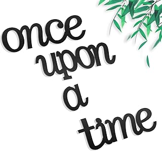 4 pièces il était une fois une décoration murale rustique en bois, panneau