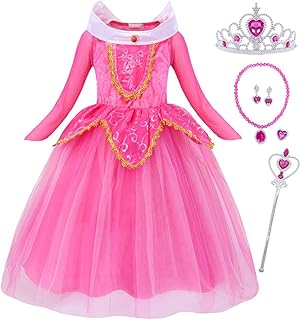 Déguisement em's barley aurora pour filles, déguisement de fête d'anniversaire pour enfants. Des économies garanties sur chaque commande avec Diaytar