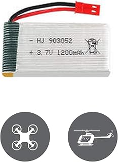 Adaptateur de batterie rechargeable 3,7 v 1200 mah pour accessoires de drones