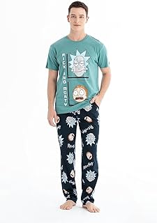 Pyjama warner brothers pour garçon de 14 ans 2w21460-14y, vert/bleu marine