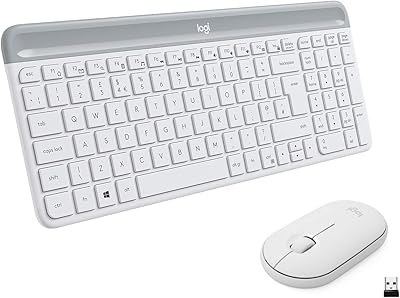 Ensemble clavier et souris sans fil logitech mk470 slim pour windows