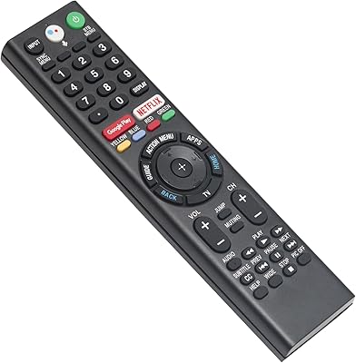 Télécommande vocale de remplacement rmf-tx310u avec micro pour téléviseur sony 4k smart bravia