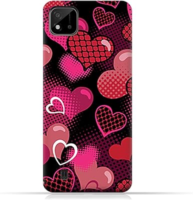 Housse mobile en polyuréthane résistant à la chaleur amc design pour realme c11