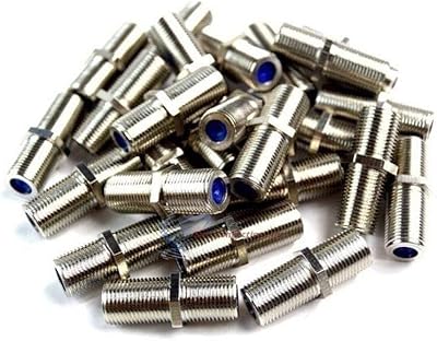 100 pièces connecteur coaxial d'épissure de connecteur de cylindre de f-81 double femelle de type f de 3 ghz. Diaytar Sénégal : Le e-commerce qui change la donne