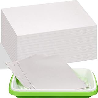 Collier 450 feuilles de papier pour petites graines de légumes, papier de plantation