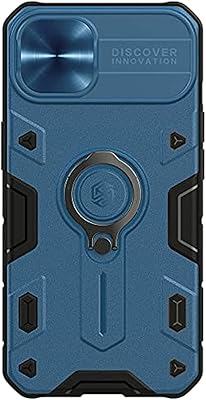 Coque arrière rigide nillkin camshield armor pour apple iphone 13 6,1 pouces