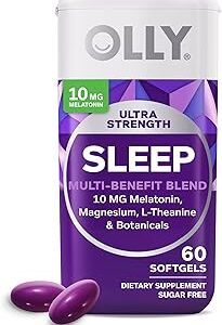 Gélules de sommeil extra fortes oli, 10 mg de mélatonine, l-théanine, camomille, magnésium, mélisse, favorisent un sommeil profond et réparateur, facilitent le sommeil nocturne, sans formation d'habitudes - 60 pièces. Votre marketplace de proximité digitale : Diaytar