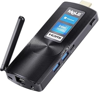 Mini clé pc sans ventilateur intel celeron j4125 8 go ddr4 128 go