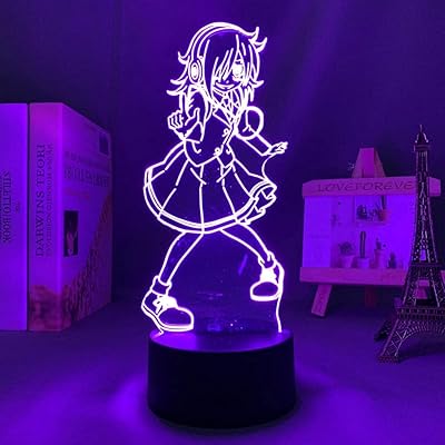 Lampe fantôme 3d led veilleuse, figurine d'anime, peu importe comment je la regarde