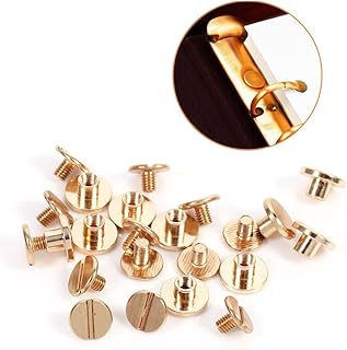 Ensemble de 30 rivets en laiton massif clous à tige pour album