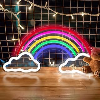 Panneaux lumineux led au néon, lumières néon pour la décoration murale de la chambre