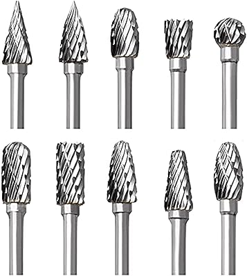 10 pièces embouts rotatifs hss de 3 mm pour perceuse électrique pour le travail