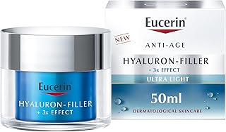 Eucerin hyaluron filler night booster avec acide hyaluronique et vitamine e, crème
