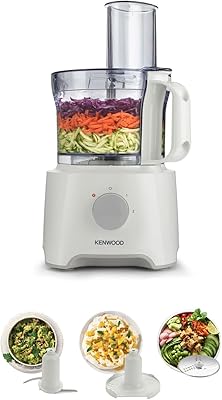 Kenwood fdp300h 800 watts 2,1 litres blanc - 2,1 litres, rotatif blanc, 1,2