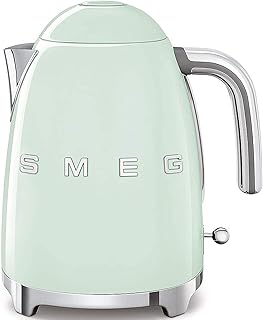 Bouilloire électrique rétro smeg des années 50, capacité 1,7 litre avec indicateur