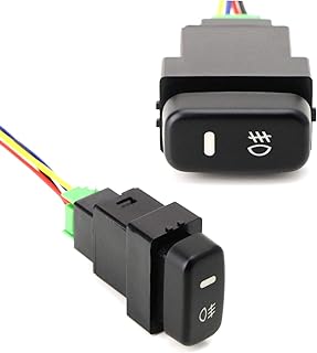 Ijdmtoy (1) interrupteur à bouton-poussoir 4 pôles 12 v avec voyants led compatibles
