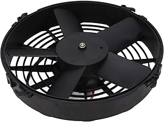 Ventilateur de refroidissement électrique à condensateur, ventilateur de refroidissement électrique à condensateur ac 330 mm, ventilateur de refroidissement électrique à cinq pales 24 v 160 w pour climatisation de bus et de camion. Diaytar : Faites des achats intelligents en quelques clics