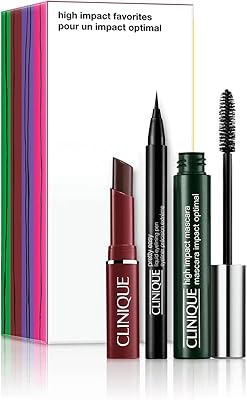 Coffret trio clinique high impact favorites comprenant un rouge à lèvres presque