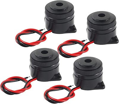 Système d'alarme actif électronique diresitv, haut-parleur continu, 90 db, dc 12 v, 4